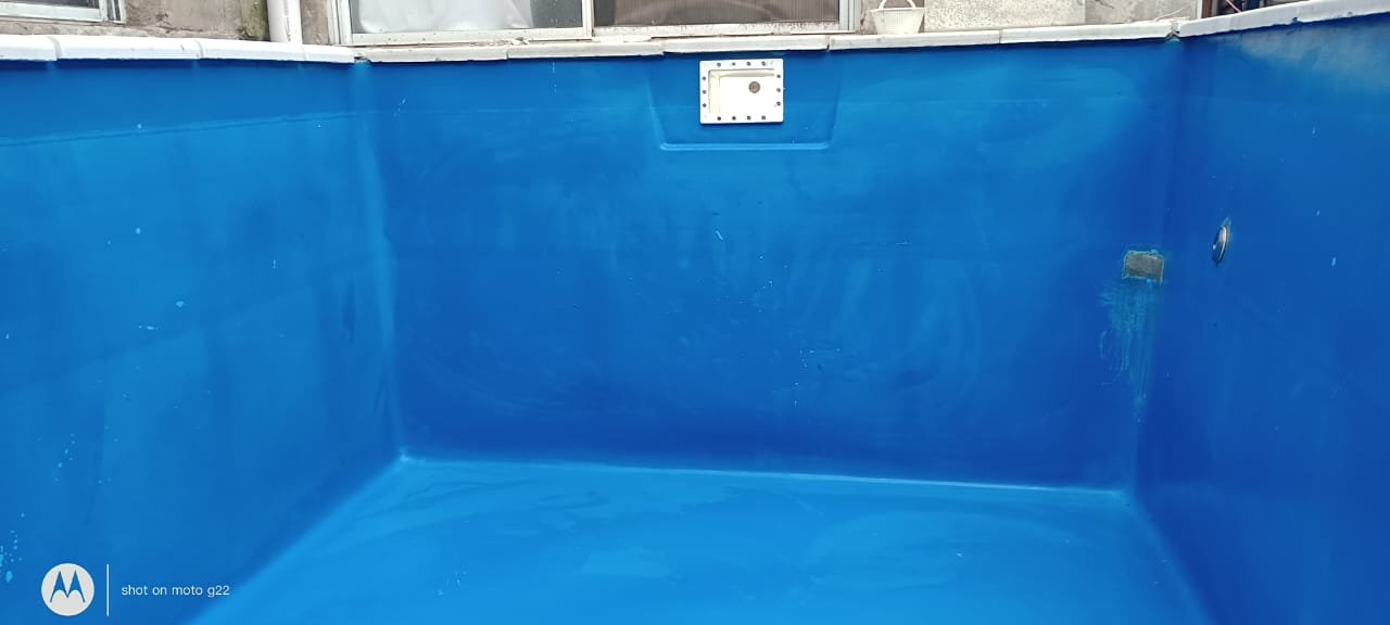 Colocación de piscina en Mocoretá